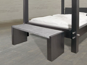 ART350 - Steel and wood bench by Wissmann raumobjekte - view 2